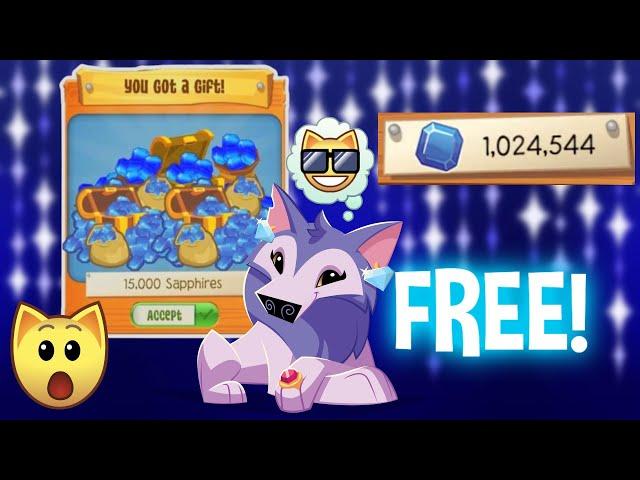 HOW TO GET UNLIMITED *FREE* SAPPHIRES in Animal Jam Play Wild 2025 | Best Ways to Get Sapphires FAST