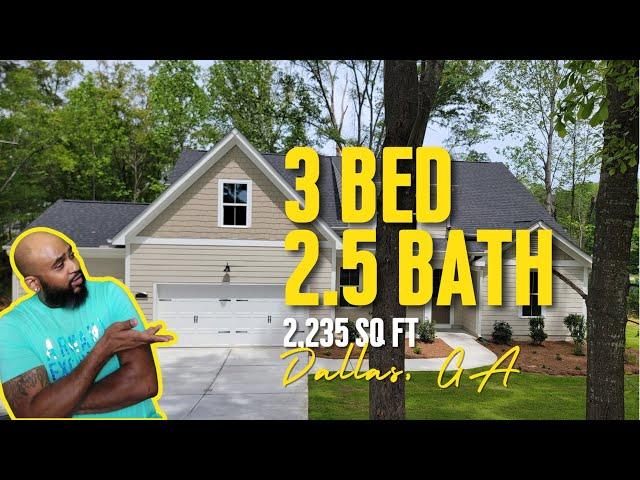 3 Bed 2.5 Bath Farm Style Home | Buyer Incentives | Move in Ready | Dallas GA | Come Tour Today!