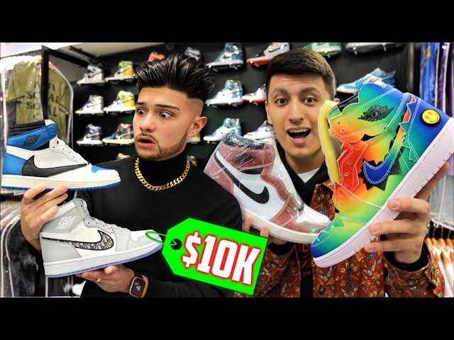 AIR JORDAN 1 SNEAKER SHOPPING with LEGIT TIM!