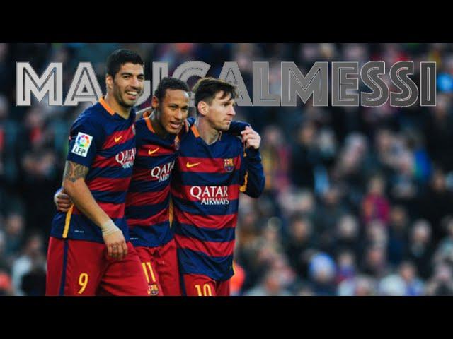 MSN - Messi, Suárez and Neymar Jr. - The Deadly Trio - 2015-2016 - HD