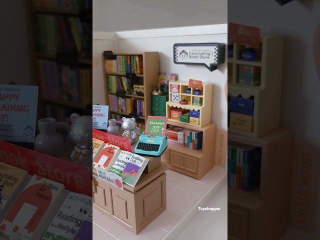 (Part 2) DIY Miniature House Kit: Super Creator - Book Store #asmr #diy #minitoys #toys #miniatures