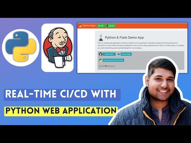 Python Web Application CI CD Pipeline | Python | Python Flask