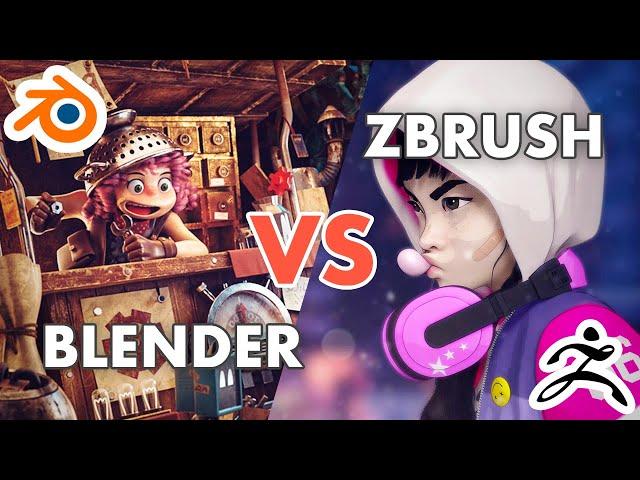 Blender Sculpting VS ZBrush - The End of ZBrush?
