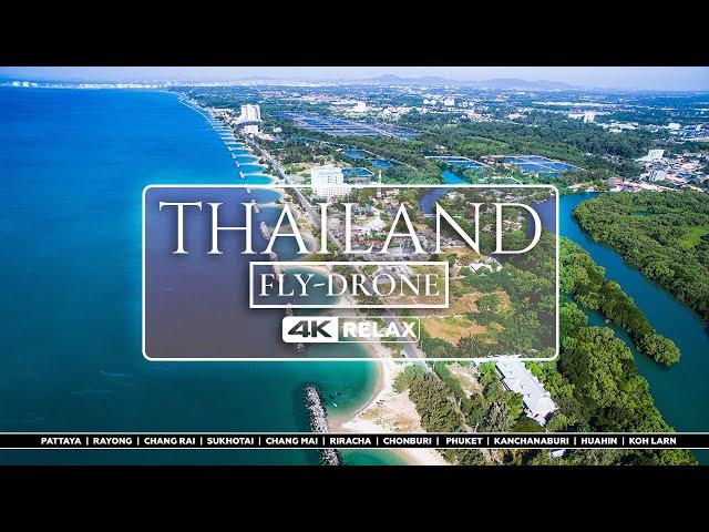 ТАИЛАНД С ДРОНА. ПАТТАЙЯ. ПХУКЕТ. ХУА ХИН. КО ЛАН. ПРОВИНЦИИ. THAILAND DRONE VIDEO