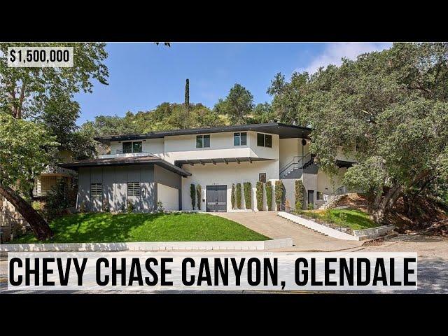 Chevy Chase Canyon Home For Sale in Glendale | Los Angeles Home Tour