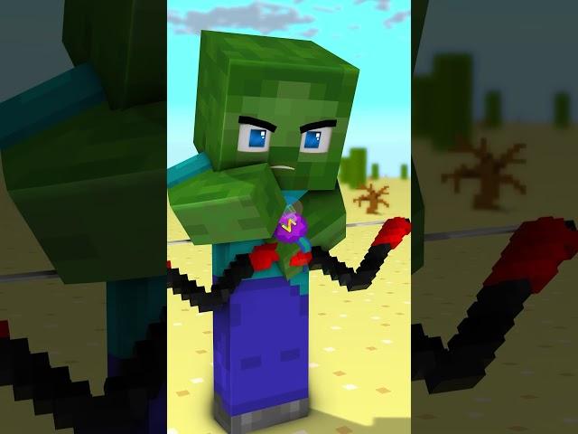 Transform Watch   Archery With Herobrine's Soul Entering Zombie ⌚⌚