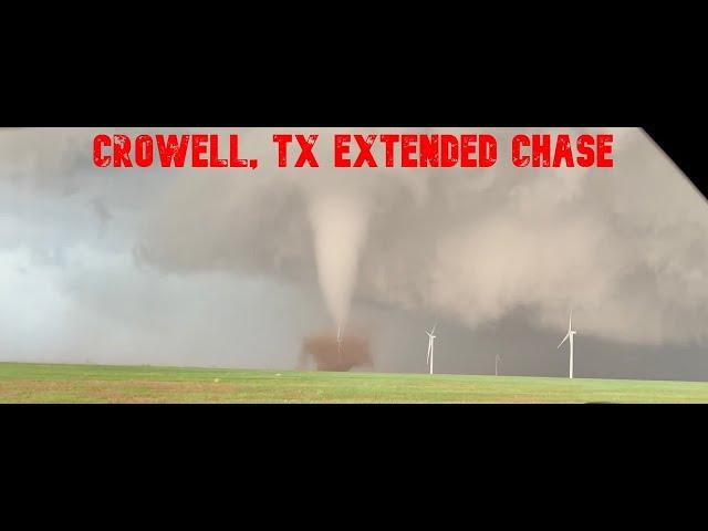 RAW AND UNCUT CHASE - My 4th 2022 Crowell, TX