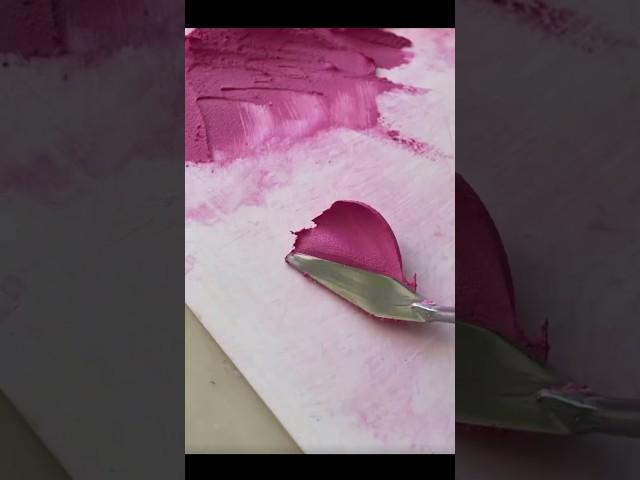 3D Creative Art || pink rose painting #art #shrots