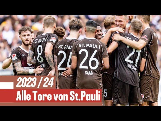 Alle Tore der Meistersaison vom FC St. Pauli 23/24