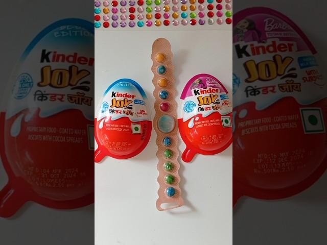 2 Kinder Joy Box or Belt Jems Chocolate Popsicle #shorts #youtubeshorts #viralvideo