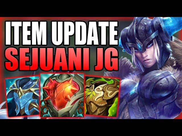 RIOT MADE SEJUANI JUNGLE SO STRONG AFTER THE MASSIVE ITEM UPDATE! - Gameplay Guide League of Legends