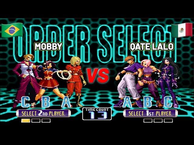 MOBBY vs QATE LALO TOP MATCH  KOF 2002