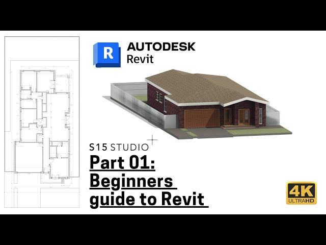 Revit beginner guide: Building Your First Project - Part 01