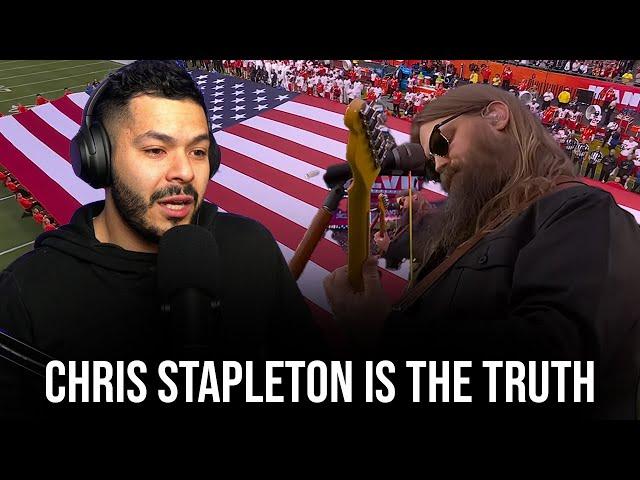 Chris Stapleton singing the National Anthem at Superbowl LVII (Reaction!)