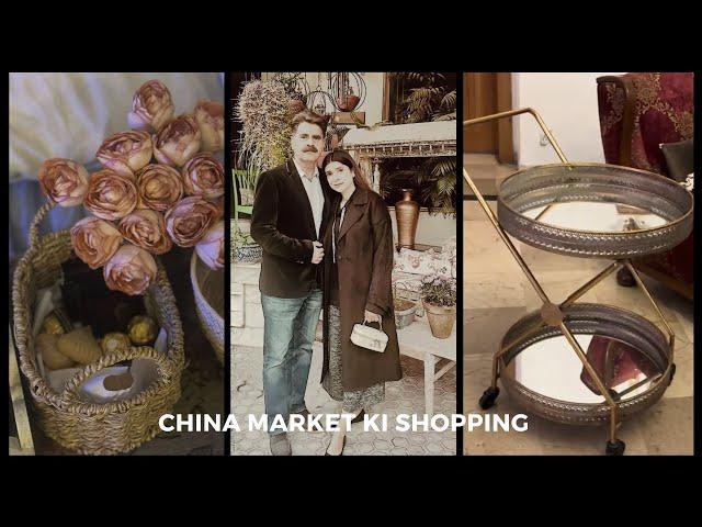 China market ki shopping! See what I got 