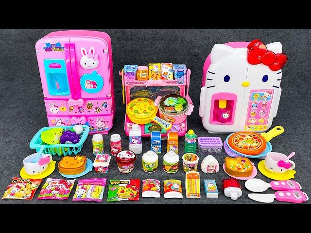 84 Minutes Satisfying with Unboxing Cute Pink Ice Cream, Hello Kitty Smart Refrigerator, Review Toys