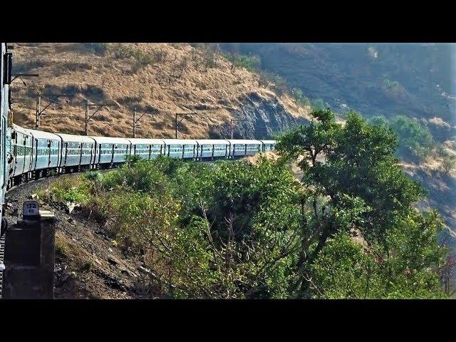Lovely Ghat Journey! Kasara to Igatpuri full video on board the Tapovan Express...