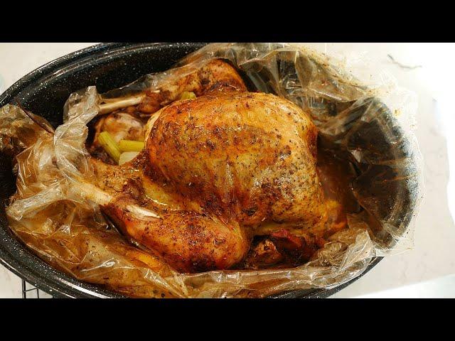 I Only use Oven BAGS to Cook Turkey and it comes out Juicy with Crispy skin EVERYTIME!