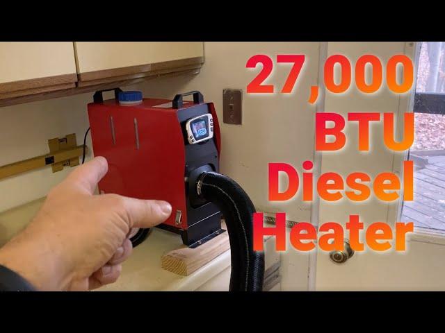 Testing a $140 Chinese 8KW Diesel Heater #vevor