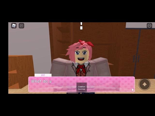 Doki Doki Literature Club Roblox True Ending