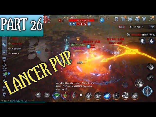 MIR4 - Lancer Random Pvp Part 26