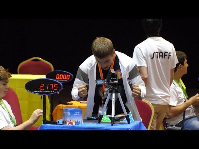 2.04 Pyraminx World Record+World championship Average! - Drew Brads