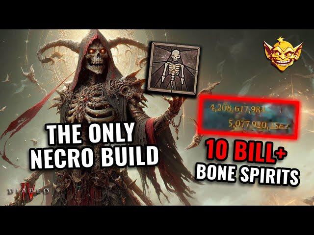 WARNING: DO NOT PLAY ANY OTHER BUILD | Diablo 4 Season 5 Necromancer Bone Spirit Build Guide