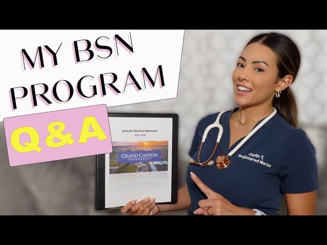 HOW TO GET YOUR BSN ONLINE IN 12 MONTHS | 100% ONLINE GCU PROGRAM