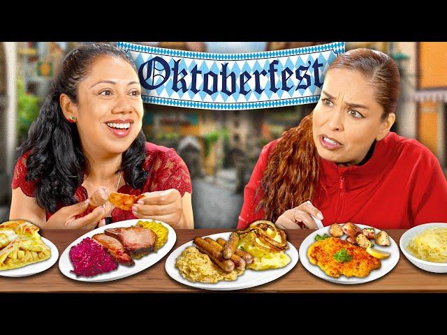 Mexican Moms Try German Food!