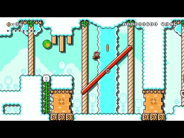 Lemmy's Bouncy Playground by zaydew Super Mario Maker 2 Switch #bzb