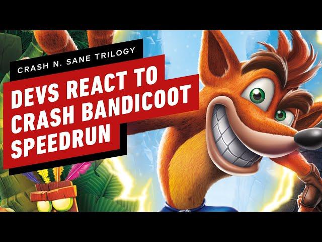 Crash N. Sane Trilogy Developers React to 41 Minute Speedrun