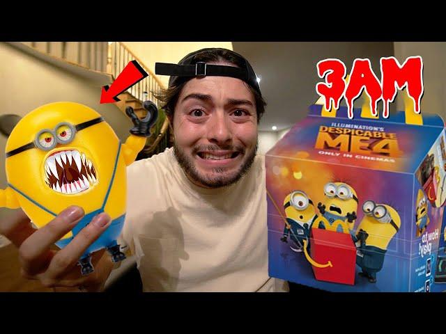 DO NOT ORDER MINIONS HAPPY MEAL AT 3 AM!! (DESPICABLE ME 4)