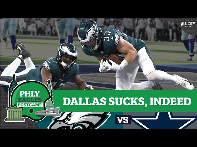 Zack Baun, Philadelphia Eagles force five turnovers in blowout win over Dallas Cowboys