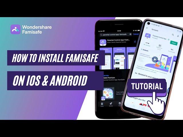 How to install FamiSafe on iPhone & Android | Screen Time Parental Control App