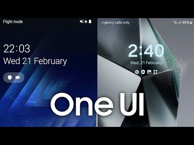 One UI 1.0 vs One UI 6.1!