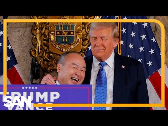 Trump secures $100 billion investment in America from Japan’s SoftBank