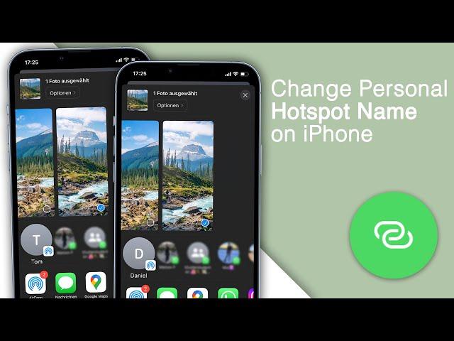How to Change iPhone Personal Hotspot Name