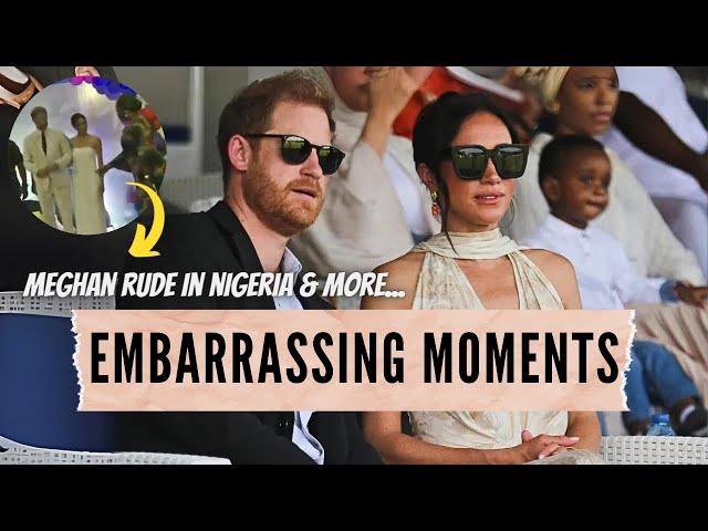 Meghan Markle & Prince Harry's EMBARRASSING Behavior