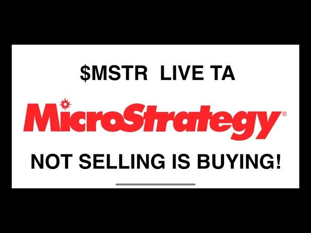 $MSTR LIVE TA DAY #25 MicroStrategy JAN 2 Volatility Trading. Join us as we talk #MSTR & #BTC