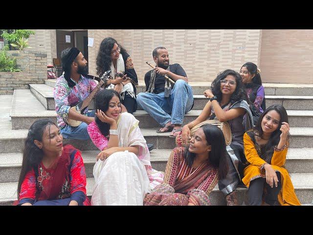 Ami Ghumta Khule || আমি ঘোমটা খুলে || Band Ektara || North South University