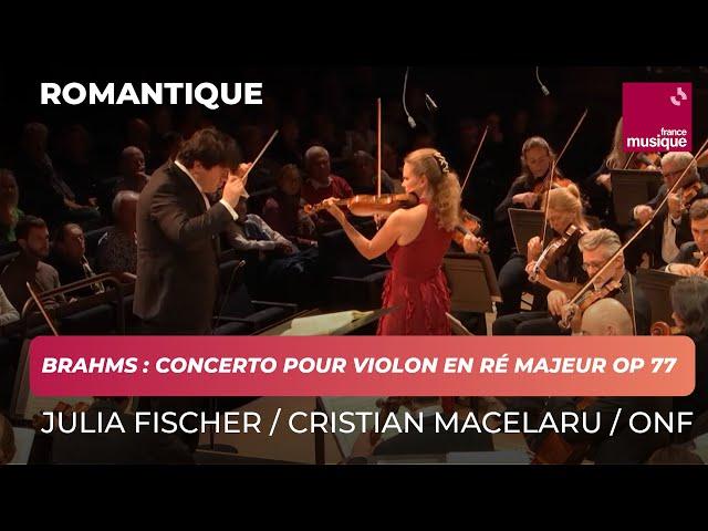 Brahms : Concerto pour violon en ré majeur op 77