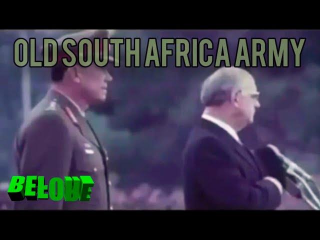 Old South Africa Army Vs New