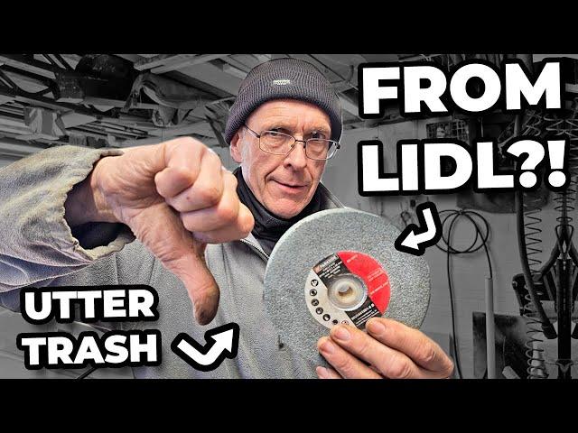 This £5 Grinding Wheel From Lidl Is UTTER RUBBISH - Parkside Tool Review