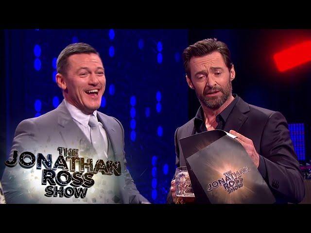 Luke Evans And Hugh Jackman's Gaston Sing Off | The Jonathan Ross Show