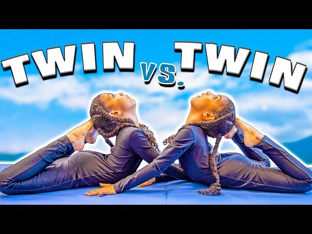 Twin VS Twin Gymnastics Challenge!