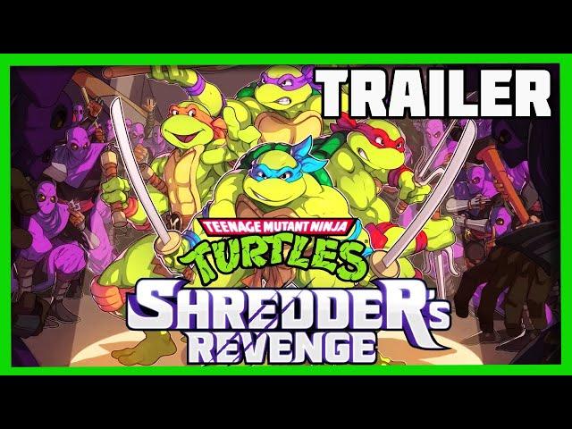 Ninja Turtles Shredder's Revenge Game ANNOUNCEMENT + TRAILER Breakdown!