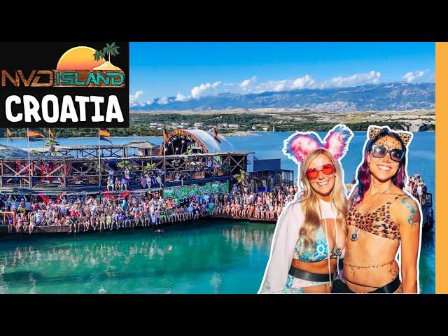 PRIVATE ISLAND PARTY IN CROATIA - NV'D ISLAND MUSIC FESTIVAL | PRIVATE RESORT ON THE ADRIATIC SEA 