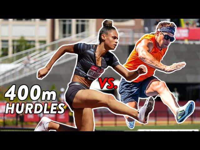 Olympic 800m Runner vs. Sydney McLaughlin 400m Hurdles