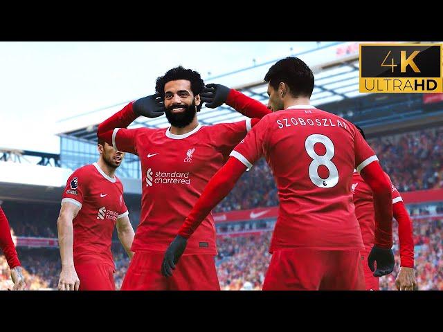 PES 2021 NEW Ultra Realism Graphics Mod | Liverpool vs Manchester City | PES 2024 Patch | 4K