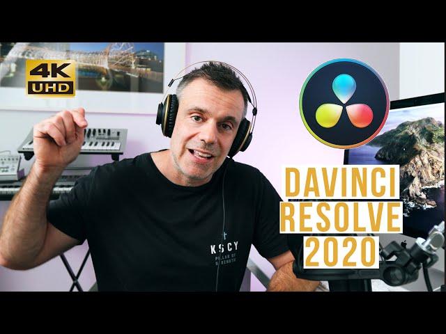 Davinci Resolve 16 - Beginners Tutorial - Everything you need to know to create your first video!